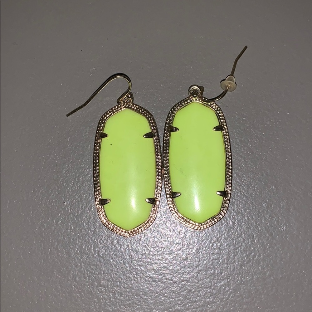 Neon Kendra Scott earrings